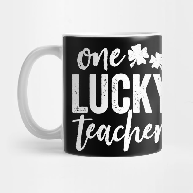 One Lucky Teacher by DetourShirts